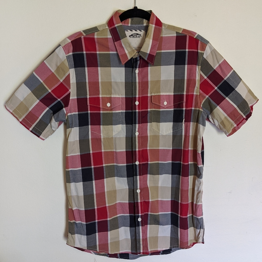 Vans || Houser Short Sleeve || in Plaid
